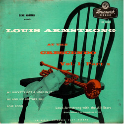 Louis Armstrong And His All-Stars Greg Norman Presents Louis Armstrong At The Crescendo Volume 1 Part 2 USED VINYL 7INCH EP MONO