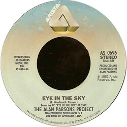 The Alan Parsons Project Eye In The Sky USED VINYL 7INCH 45 RPM SINGLE