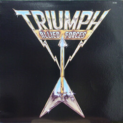 Triumph (2) Allied Forces Vinyl LP USED