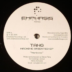 Steven Tang Machine Oriented EP VINYL 12" USED