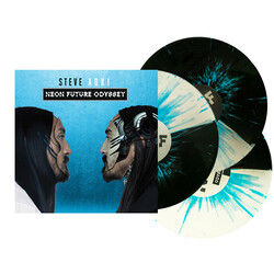 Steve Aoki Neon Future Odyssey USED VINYL 12INCH ALBUM + 12INCH ALBUM + 10INCH DELUXE EDITION LIMITED EDITION