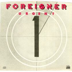 Foreigner Urgent VINYL 7" USED