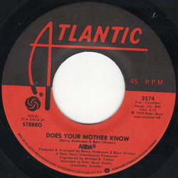 ABBA Does Your Mother Know / Kisses Of Fire USED VINYL 7INCH SINGLE