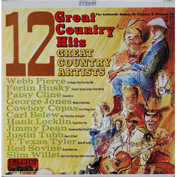 Various 12 Great Country Hits Vinyl LP USED