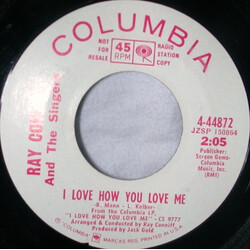 Ray Conniff And The Singers I Love How You Love Me USED VINYL 7INCH 45 RPM PROMO