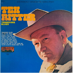 Tex Ritter Tennessee Blues Vinyl LP USED