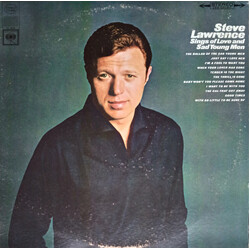 Steve Lawrence (2) Sings Of Love And Sad Young Men Vinyl LP USED