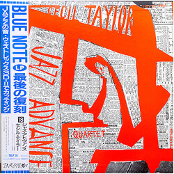 The Cecil Taylor Quartet Jazz Advance Vinyl LP USED
