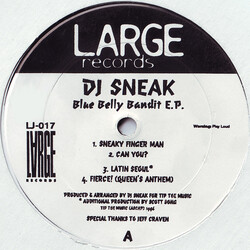 DJ Sneak Blue Belly Bandit E.P. USED VINYL 12INCH EP 33 S RPM