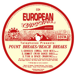Telephones Point Breaks / Beach Breaks USED VINYL 12INCH 33 S RPM