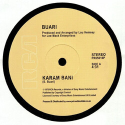 Buari Karam Bani USED VINYL 12INCH REISSUE STEREO