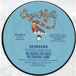 The Furious Five / Sugarhill Gang Showdown VINYL 12" USED
