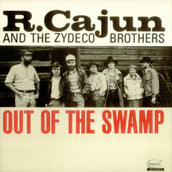 R. Cajun And The Zydeco Bros. Out Of The Swamp Vinyl LP USED