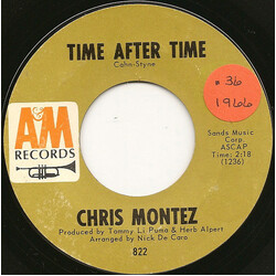 Chris Montez Time After Time USED VINYL 7INCH 45 RPM SINGLE STYRENE