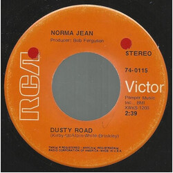 Norma Jean (2) Dusty Road / Love's A Woman's Job USED VINYL 7INCH 45 RPM