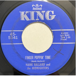 Hank Ballard & The Midnighters Finger Poppin' Time Vinyl 7" USED