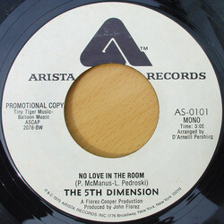 The Fifth Dimension No Love In The Room Vinyl 7" USED