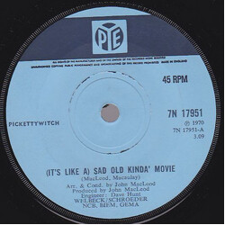 Pickettywitch (It's Like A) Sad Old Kinda' Movie USED VINYL 7INCH SINGLE 45 RPM