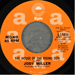 Jody Miller House Of The Rising Sun Vinyl 7" USED