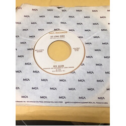 Rex Allen So Long Duke USED VINYL 7INCH 45 RPM SINGLE PROMO STEREO