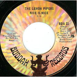 The Lemon Pipers Rice Is Nice / Blueberry Blue USED VINYL 7INCH 45 RPM