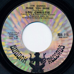 Lou Christie I'm Gonna Make You Mine / I'm Gonna Get Married USED VINYL 7INCH 45 RPM STYRENE