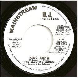 The Electric Ladies King Kong USED VINYL 7INCH 45 RPM PROMO