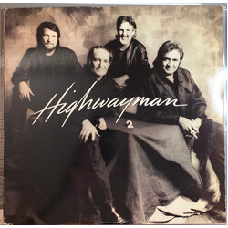 Waylon Jennings / Willie Nelson / Johnny Cash / Kris Kristofferson Highwayman  2 Vinyl LP USED