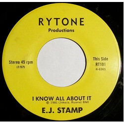 E.J. Stamp I Know All About It Vinyl 7" USED
