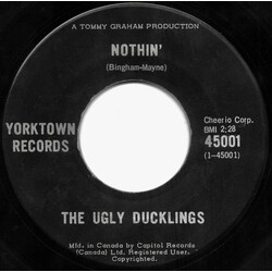 The Ugly Ducklings Nothin' USED VINYL 7INCH 45 RPM