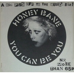 Honey Bane You Can Be You USED VINYL 7INCH 45 RPM