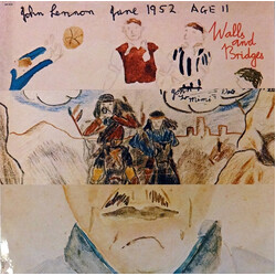 John Lennon Walls And Bridges Vinyl LP USED