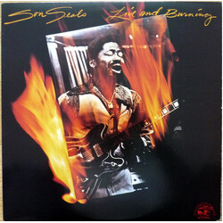 Son Seals Live And Burning Vinyl LP USED