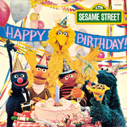Sesame Street Happy Birthday! Vinyl LP USED
