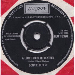 Donnie Elbert A Little Piece Of Leather USED VINYL 7INCH 45 RPM SINGLE