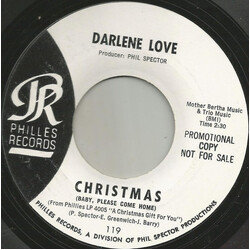 Darlene Love Christmas (Baby, Please Come Home) USED VINYL 7INCH 45 RPM SINGLE PROMO STYRENE