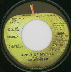 Badfinger Apple Of My Eye USED VINYL 7INCH 45 RPM SINGLE STEREO