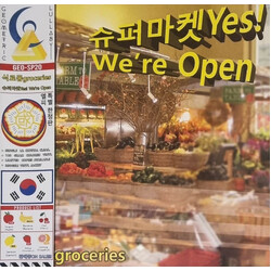 식료품groceries 슈​퍼​마​켓​Yes! We​’​re Open Vinyl LP USED