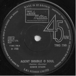 Edwin Starr Agent Double O Soul / Back Street USED VINYL 7INCH 45 RPM