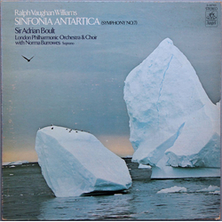 Ralph Vaughan Williams / Sir Adrian Boult / London Philharmonic Orchestra / London Philharmonic Choir / Norma Burrowes Sinfonia Antartica (Symphony No