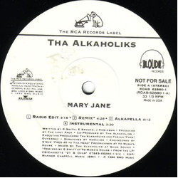 Tha Alkaholiks Mary Jane / Relieve Yourself VINYL 12" USED