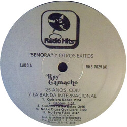 Ray Camacho / La Banda Internacional De Ray Camacho "Senora" Y Otros Exitos Vinyl LP USED