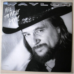 Waylon Jennings Will The Wolf Survive Vinyl LP USED