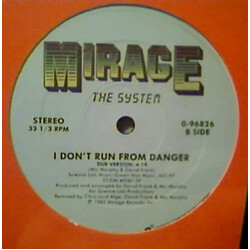The System I Don't Run From Danger VINYL 12" USED