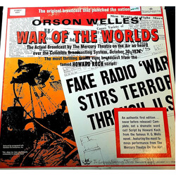 Orson Welles Orson Welles' War Of The Worlds Vinyl LP USED