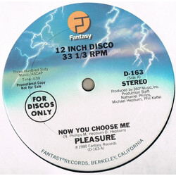 Pleasure (4) Now You Choose Me VINYL 12" USED