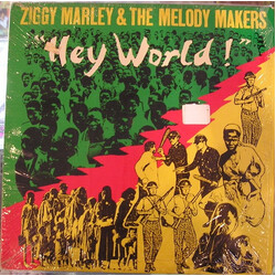 Ziggy Marley And The Melody Makers Hey World Vinyl LP USED