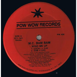 MC Bam Bam Wind Me Up USED VINYL 12INCH 33 S RPM