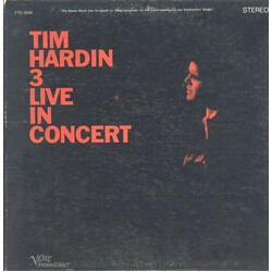 Tim Hardin Tim Hardin 3 Live In Concert Vinyl LP USED