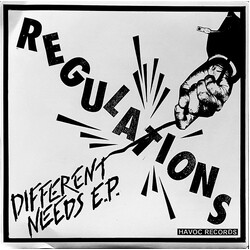 Regulations Different Needs E.P. USED VINYL 7INCH 45 RPM EP